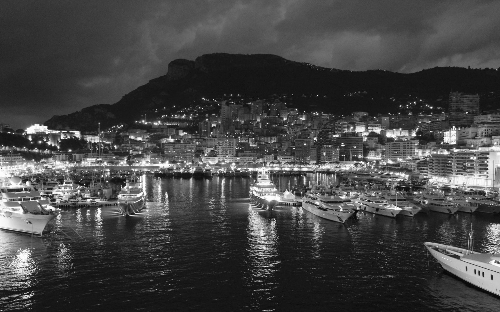 Harbour at dusk
